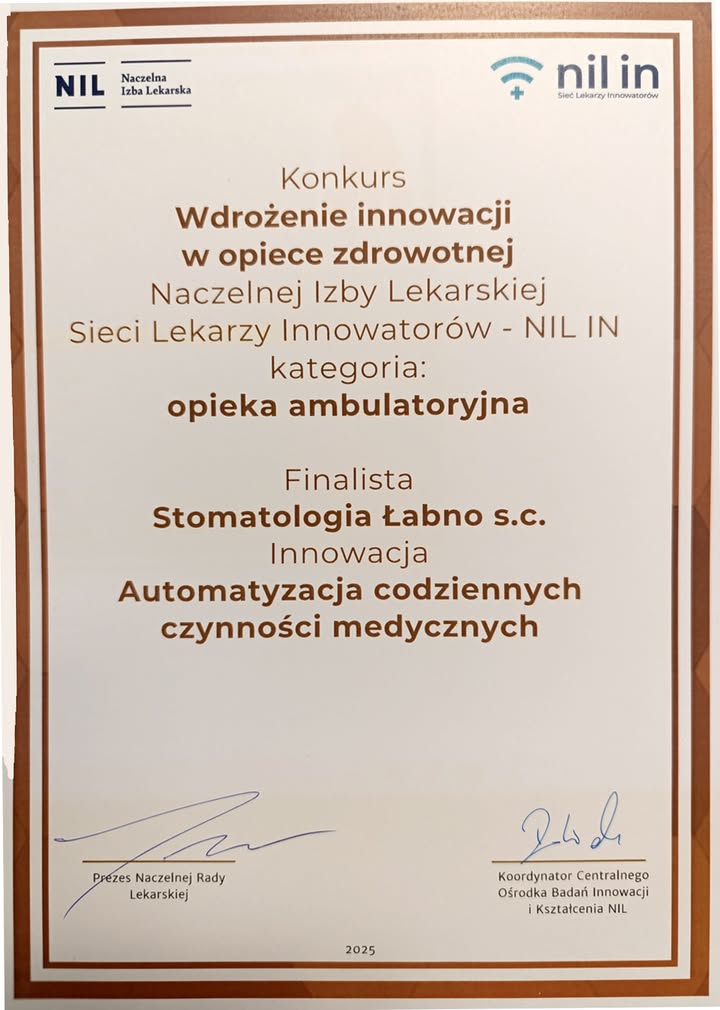 Stomatologia Łabno - aktualności
